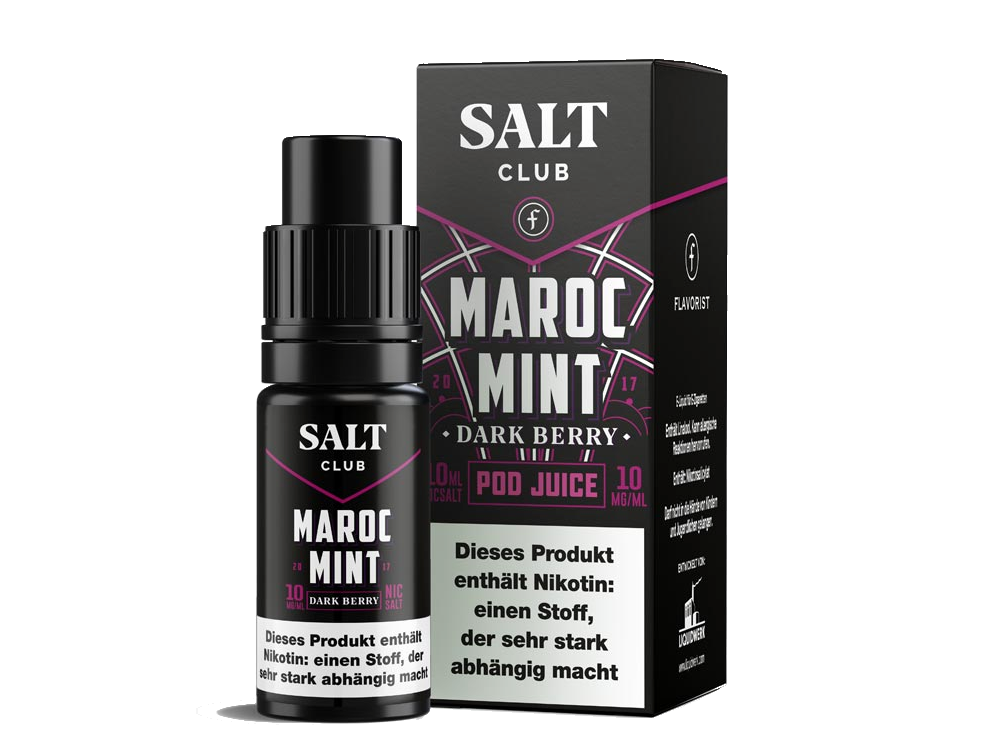 Flavorist - Maroc Mint - Dark Berry - Nikotinsalz Liquid - time4smoke