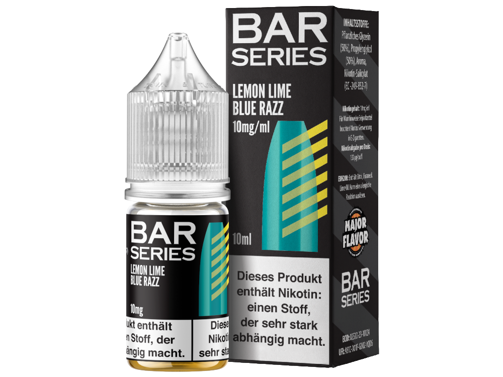 Bar Series - Lemon Lime Blue Razz - Nikotinsalz Liquid