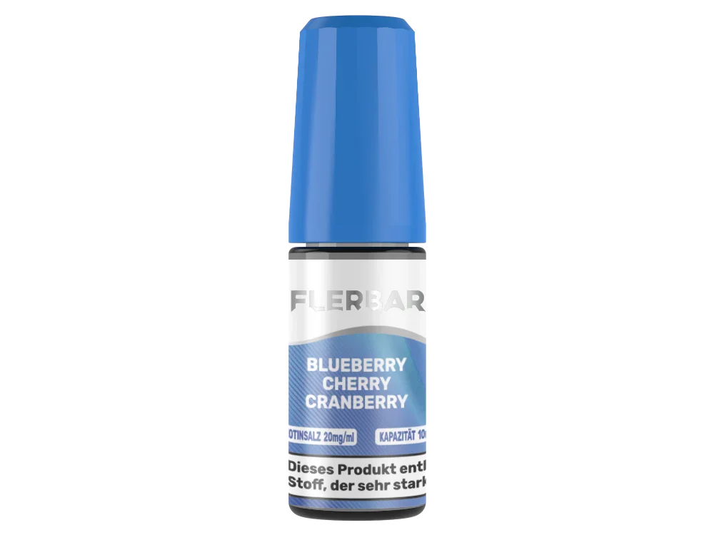 Flerbar - Blueberry Cherry Cranberry - Nikotinsalz Liquid - Blueberry Cherry Cranberry / 1er Packung / 10 mg/ml time4smoke.de