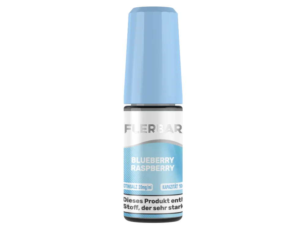 Flerbar - Blueberry Raspberry - Nikotinsalz Liquid - Blueberry Raspberry / 1er Packung / 10 mg/ml time4smoke.de