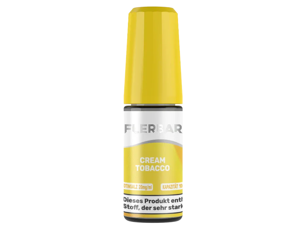 Flerbar - Cream Tobacco - Nikotinsalz Liquid - Cream Tobacco / 1er Packung / 10 mg/ml time4smoke.de