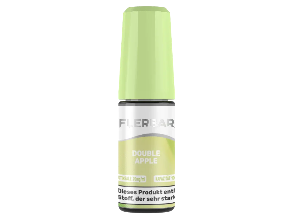 Flerbar - Double Apple - Nikotinsalz Liquid - Double Apple / 1er Packung / 10 mg/ml time4smoke.de