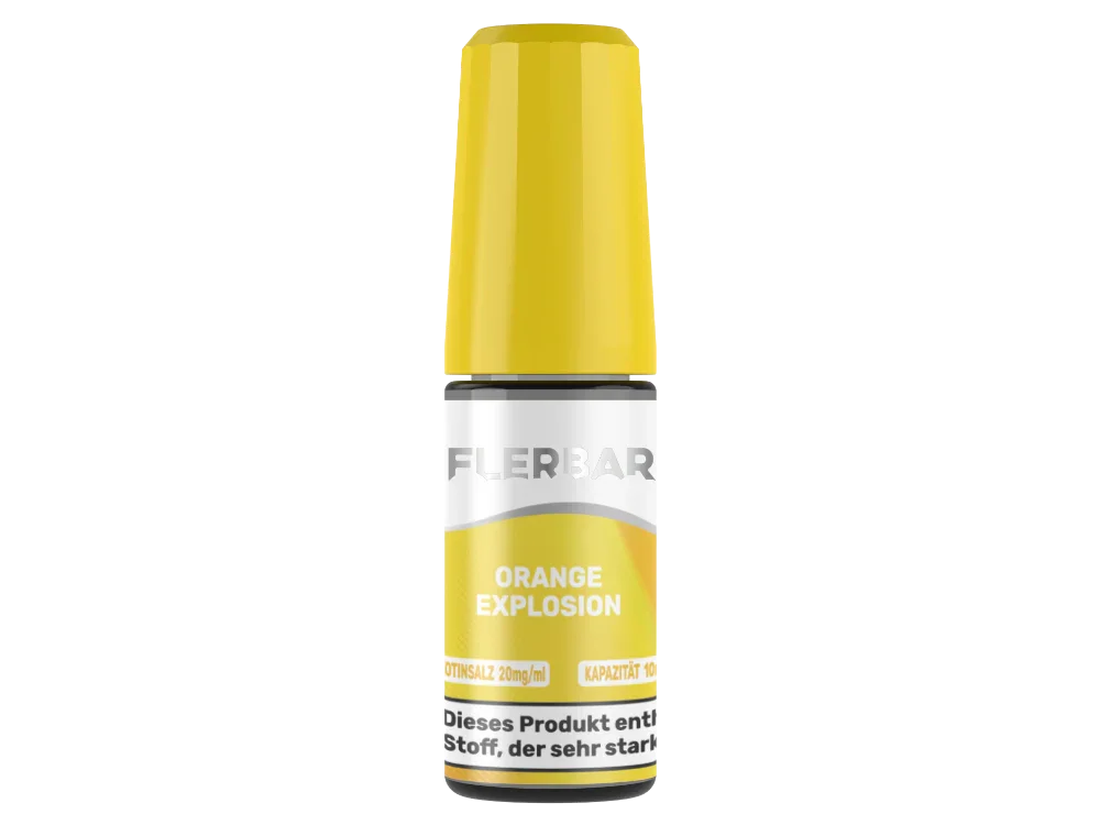 Flerbar - Orange Explosion - Nikotinsalz Liquid - Orange Explosion / 1er Packung / 10 mg/ml time4smoke.de