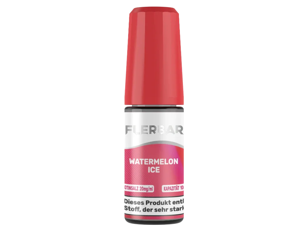 Flerbar - Watermelon Ice - Nikotinsalz Liquid - Watermelon Ice / 1er Packung / 10 mg/ml time4smoke.de