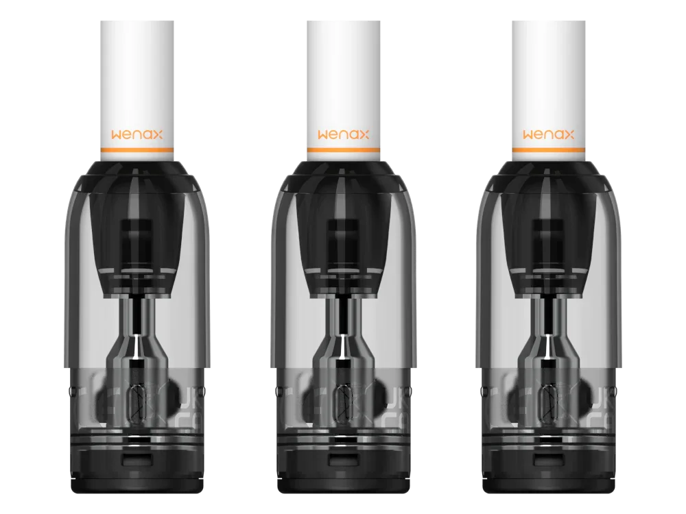 GeekVape - Wenax M1 Pods mit Filter (2 ml) 0.80 / 1.20 Ohm (3 Stück) - mit Filter / 1er Packung / 0,8 Ohm time4smoke.de