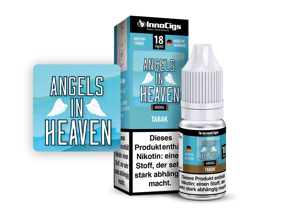 InnoCigs - Angels in Heaven - Tabak - Liquid - 1er Packung / 0 mg/ml time4smoke.de