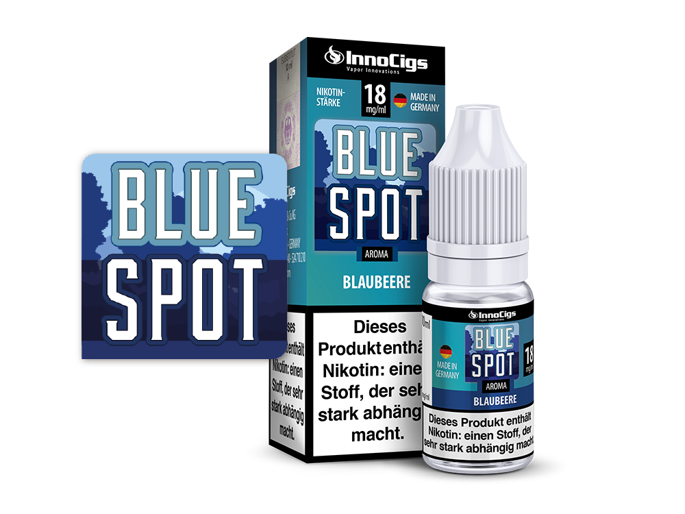 InnoCigs - Blue Spot - Blaubeeren Liquid