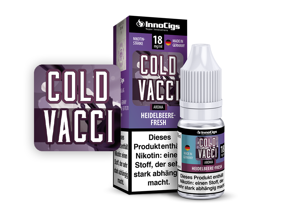 InnoCigs - Cold Vacci - Heidelbeere-Fresh Liquid