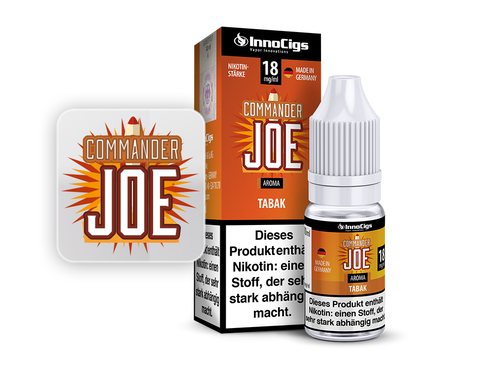 InnoCigs - Commander Joe - Tabak Liquid