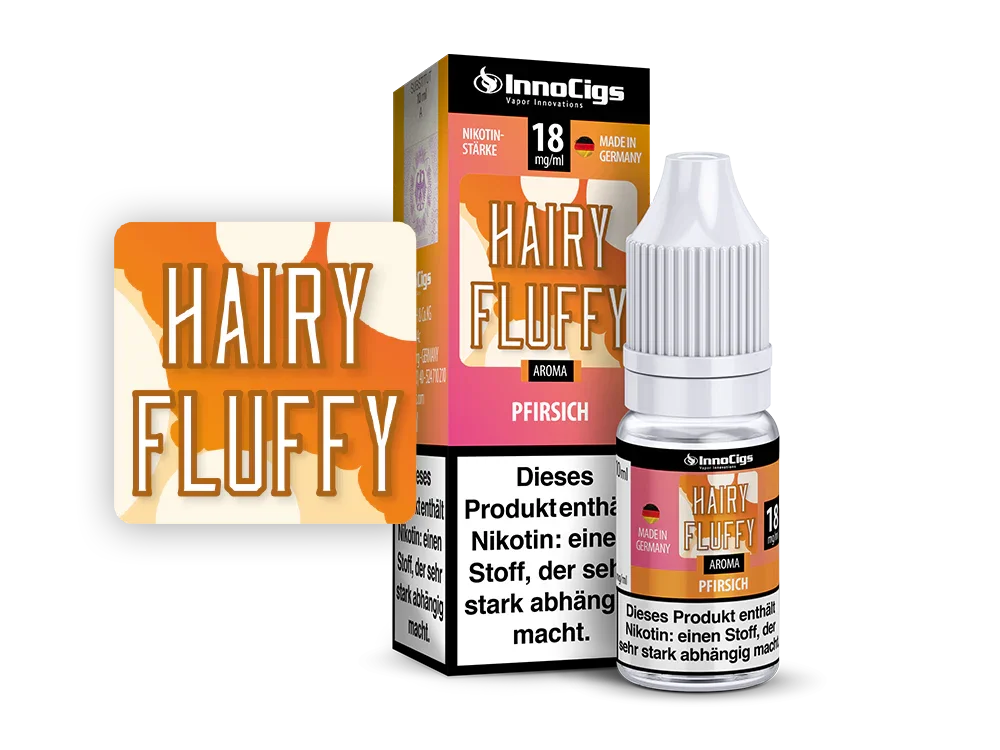 InnoCigs - Hairy Fluffy - Pfirsich Liquid - time4smoke