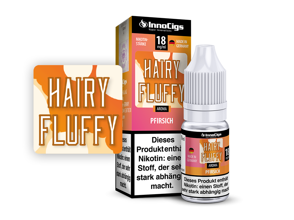 InnoCigs - Hairy Fluffy - Pfirsich Liquid