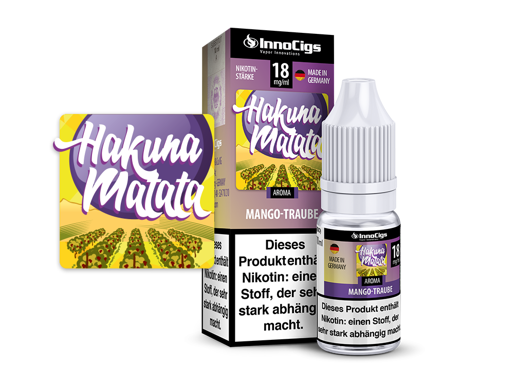InnoCigs - Hakuna Matata - Trauben Liquid