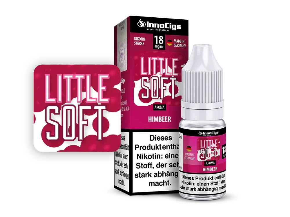 InnoCigs - Little Soft - Himbeere - Liquid - 1er Packung / 0 mg/ml time4smoke.de