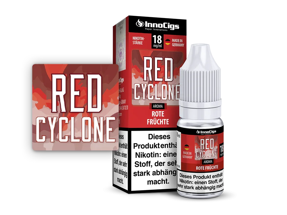InnoCigs - Red Cyclone - Rote Früchte - Liquid - 1er Packung / 0 mg/ml time4smoke.de