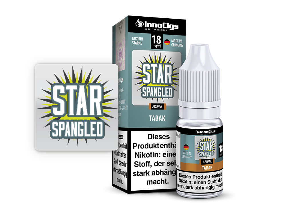InnoCigs - Star Spangled - Tabak Liquid