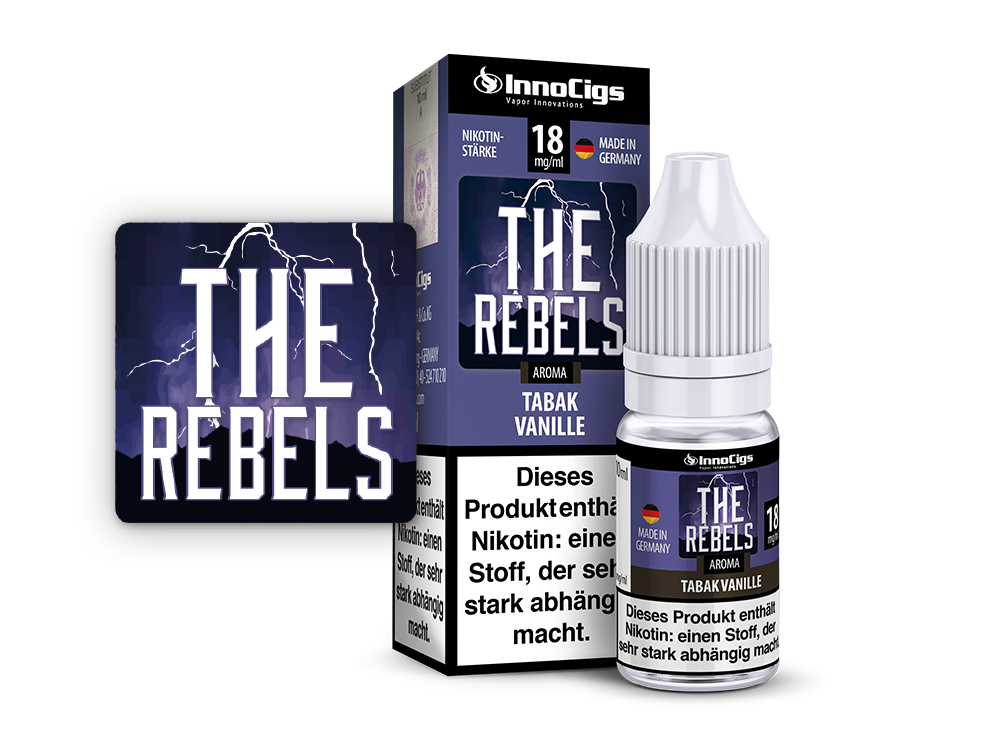InnoCigs - The Rebels - Tabak Vanille Liquid