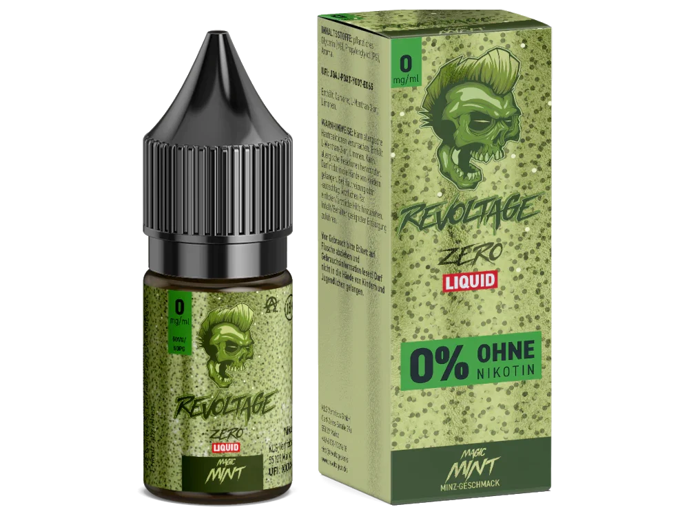 Revoltage - Magic Mint - Hybrid Nikotinsalz Liquid 0 mg/ml - Magic Mint / 1er Packung / 0 mg/ml time4smoke.de