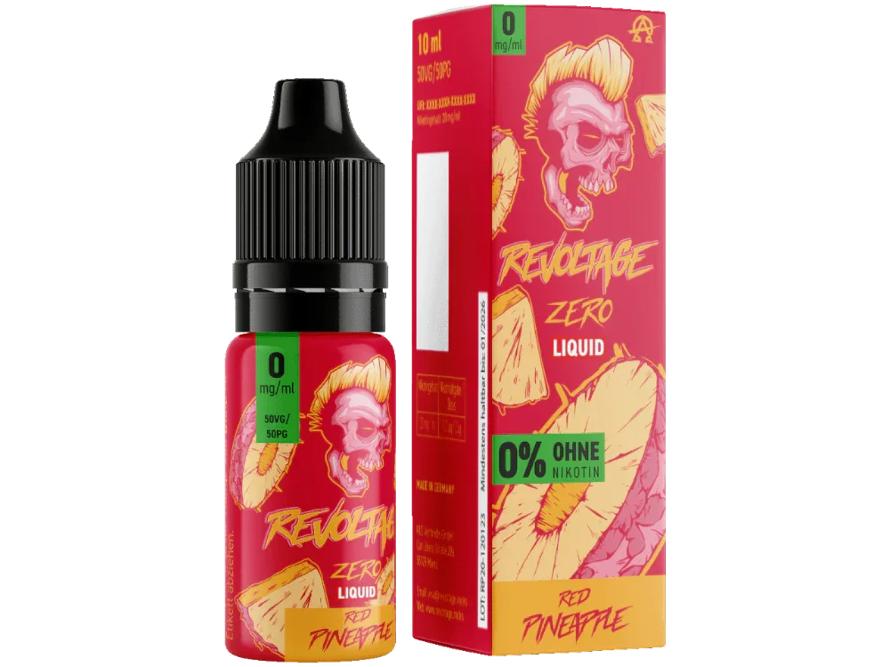 Revoltage - Red Pineapple - Hybrid Nikotinsalz Liquid 0 mg/ml - Red Pineapple / 1er Packung / 0 mg/ml time4smoke.de