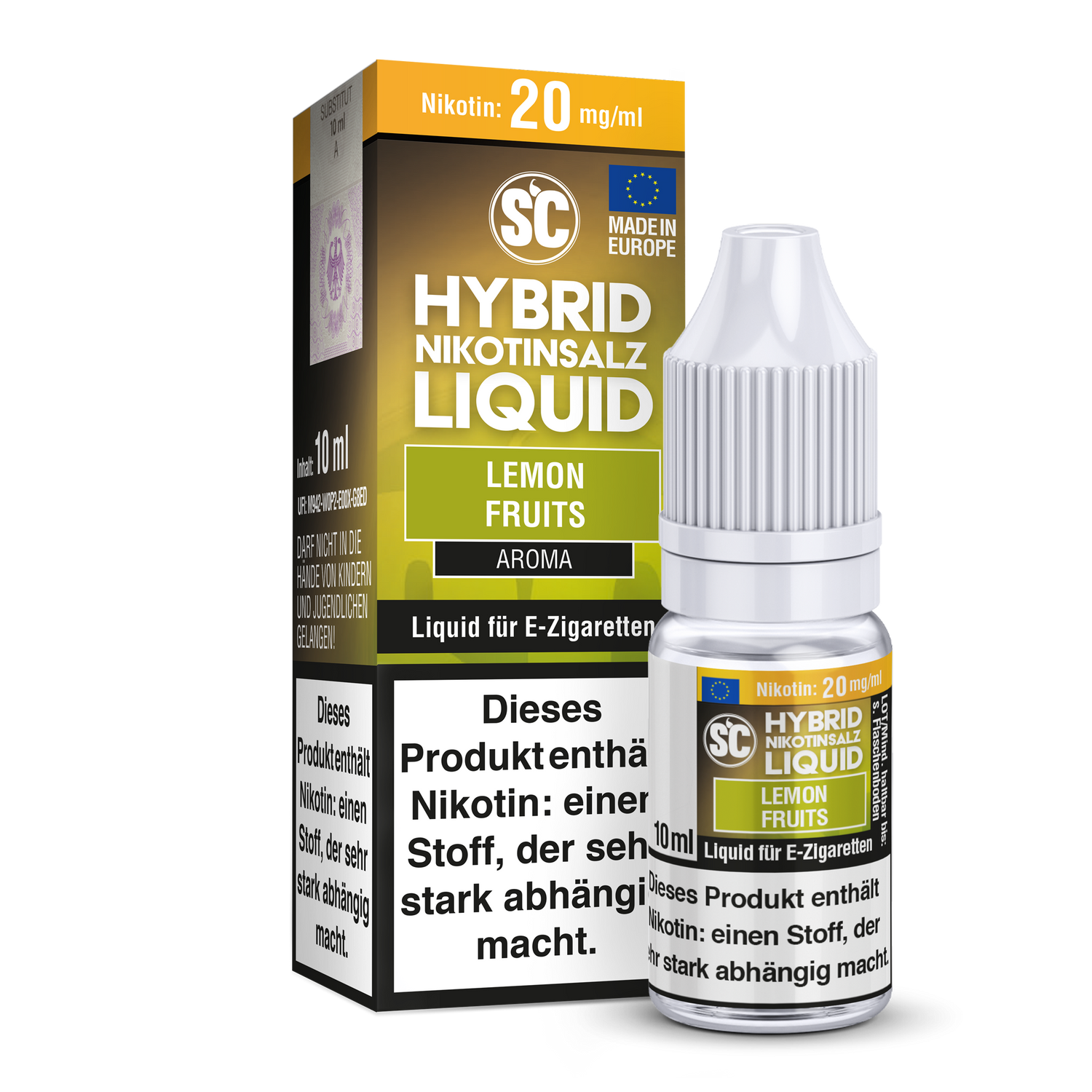 SC - Lemon Fruits - Hybrid Nikotinsalz Liquid - time4smoke