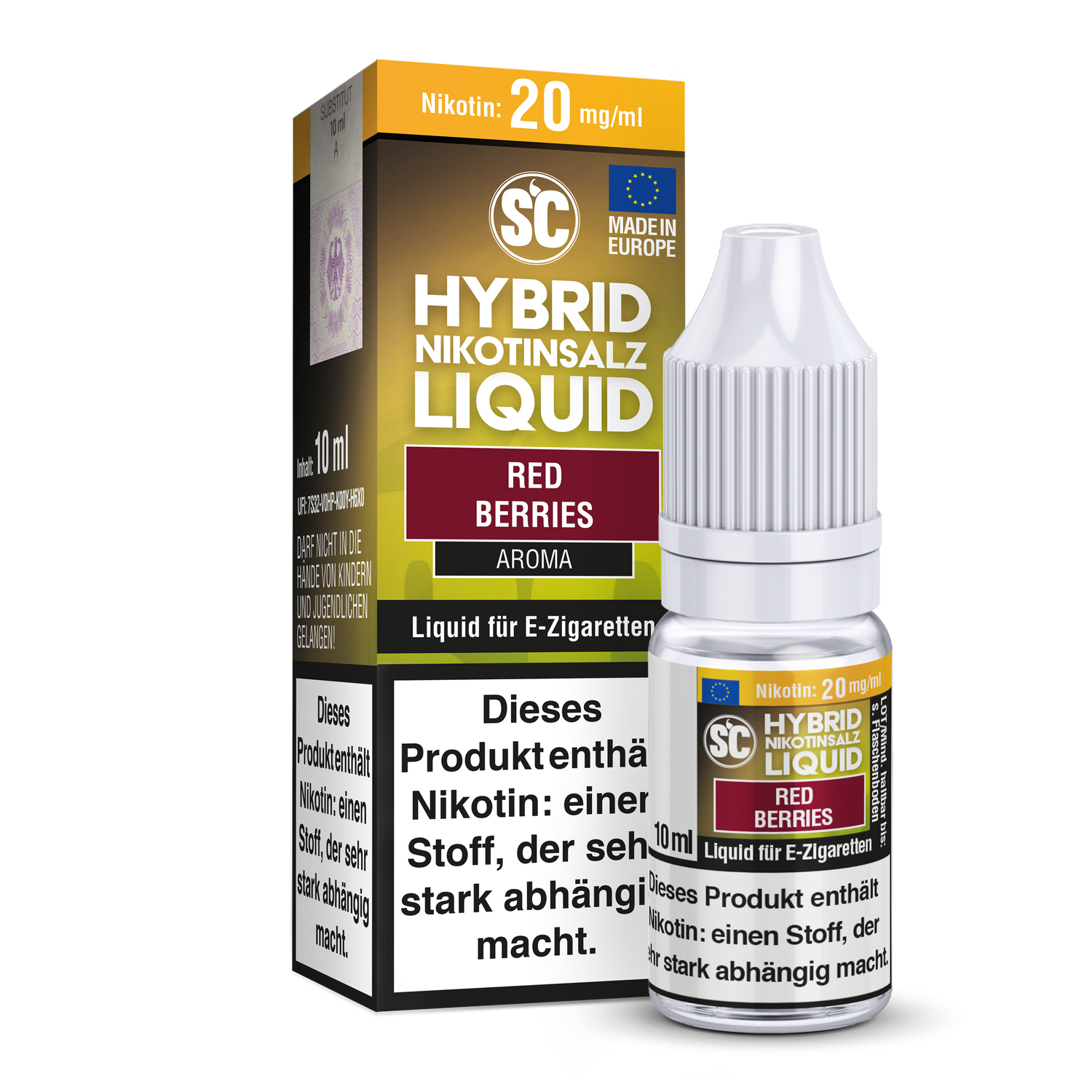 SC - Red Berries - Hybrid Nikotinsalz Liquid - time4smoke