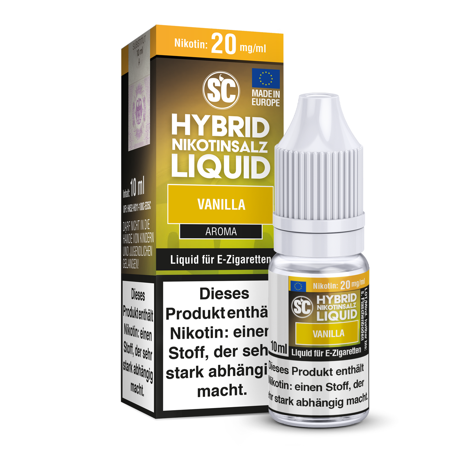 SC - Vanilla - Hybrid Nikotinsalz Liquid - time4smoke