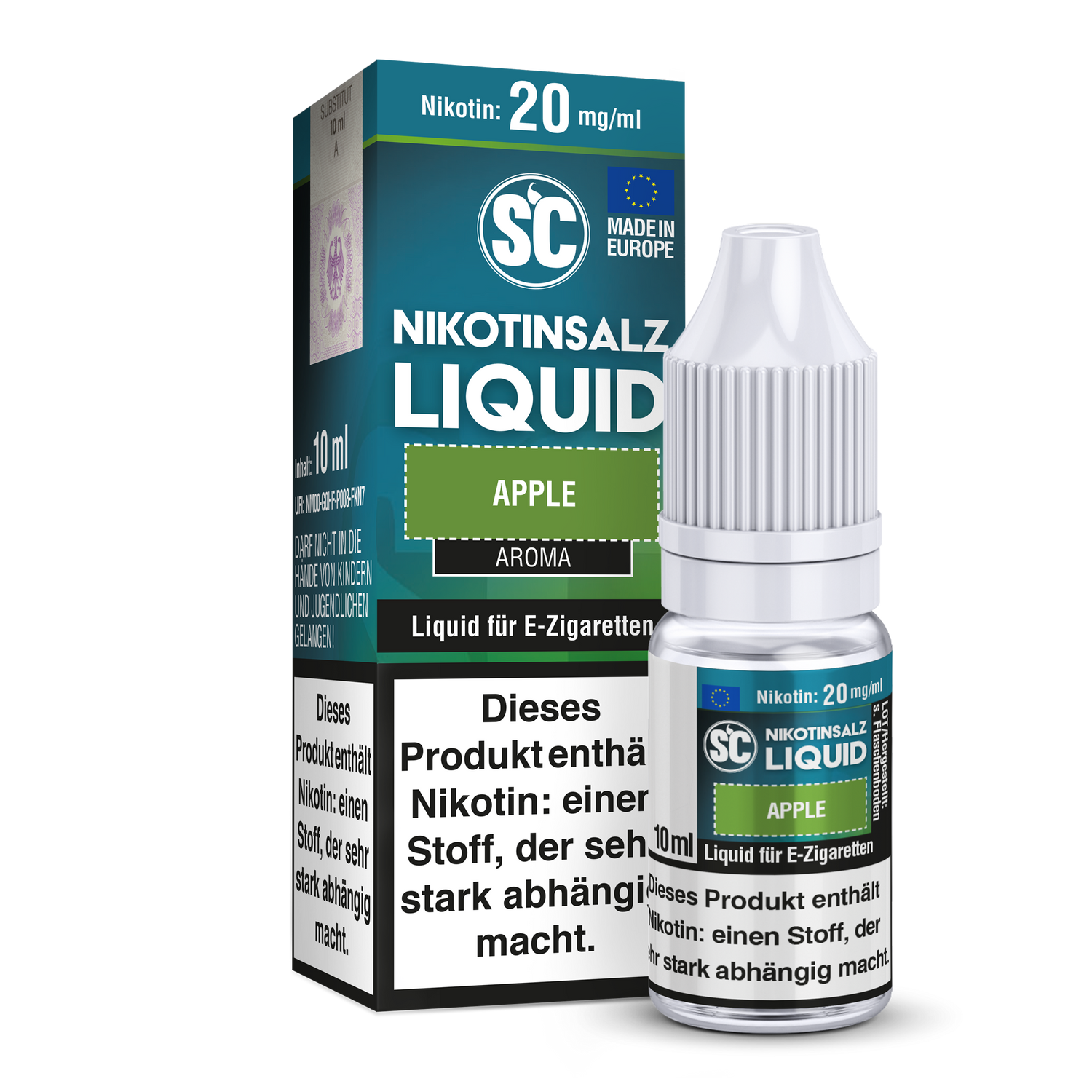 SC - Apple - Nikotinsalz Liquid - time4smoke