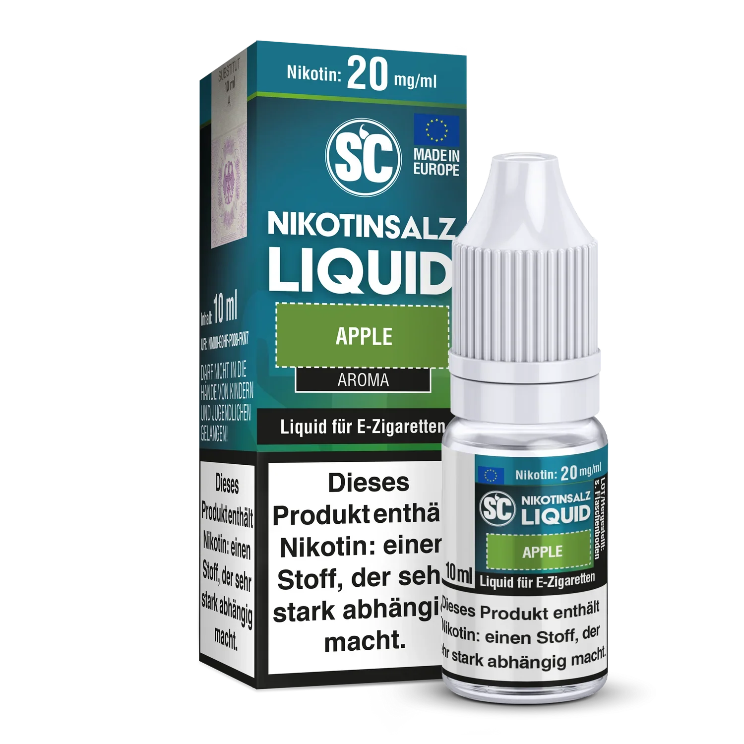 SC - Apple - Nikotinsalz Liquid - time4smoke