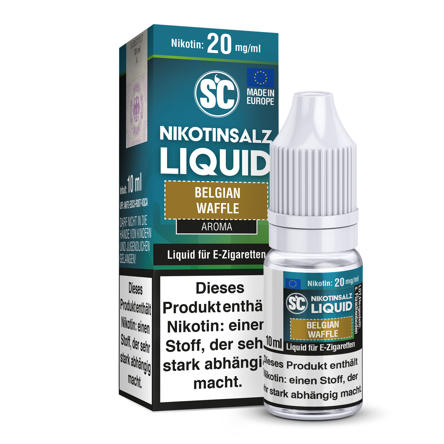 SC - Belgian Waffle - Nikotinsalz Liquid - time4smoke