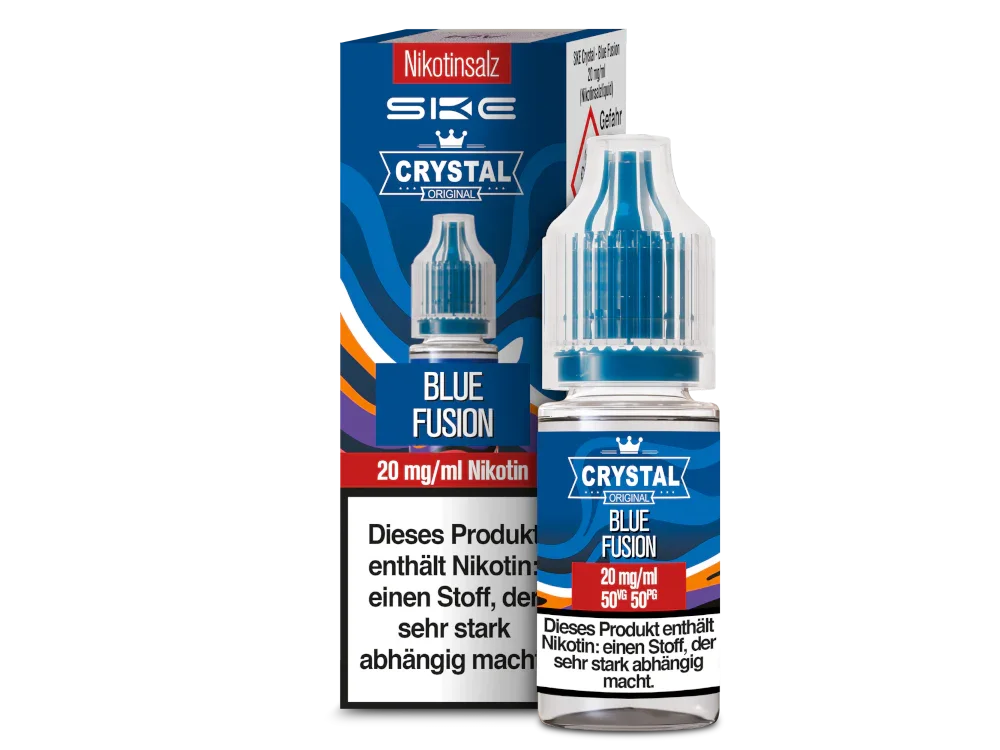 SKE - Crystal - Blue Fusion - Nikotinsalz Liquid - Blue Fusion / 1er Packung / 10 mg/ml time4smoke.de