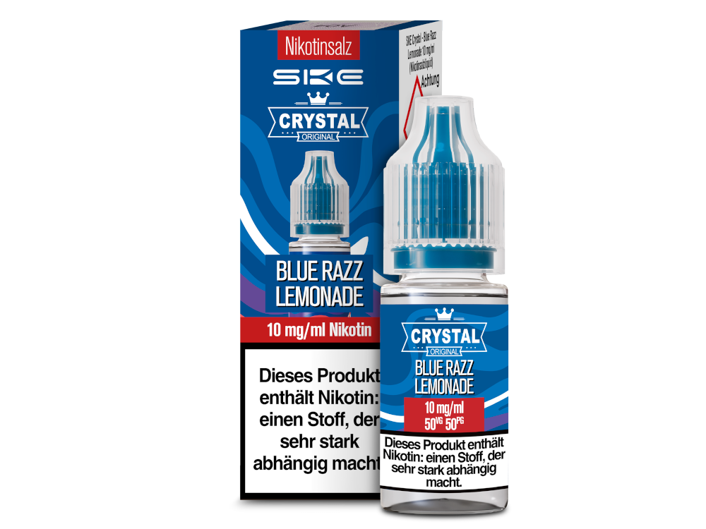SKE - Crystal - Nikotinsalz Liquid - Blue Razz Lemonade - time4smoke