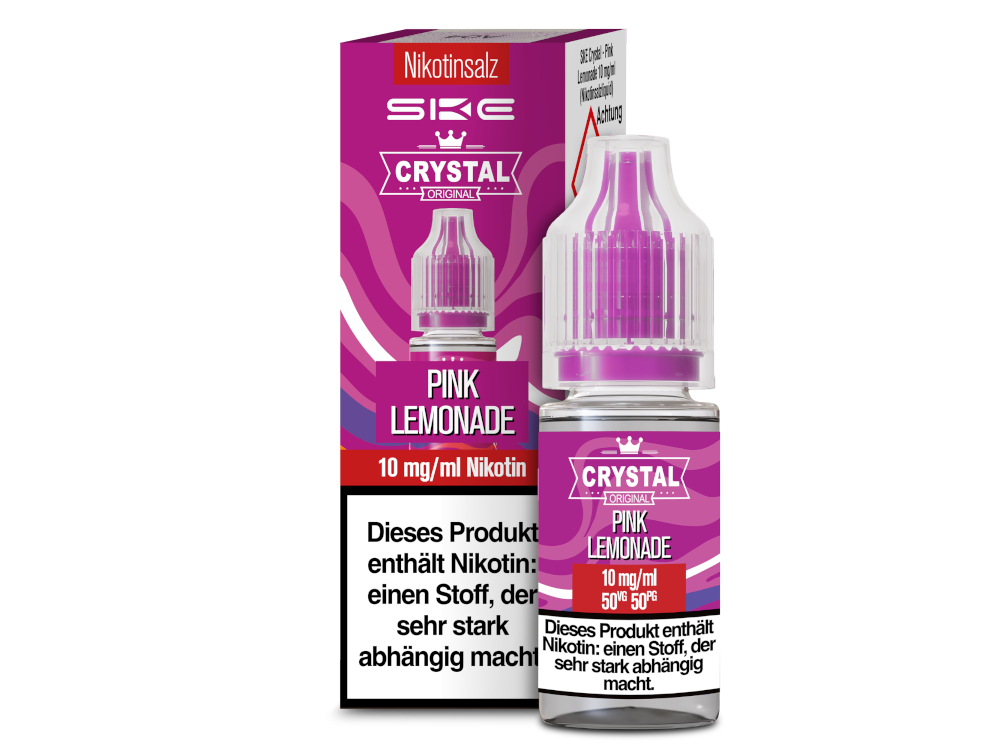 SKE - Crystal - Nikotinsalz Liquid - Pink Lemonade - time4smoke