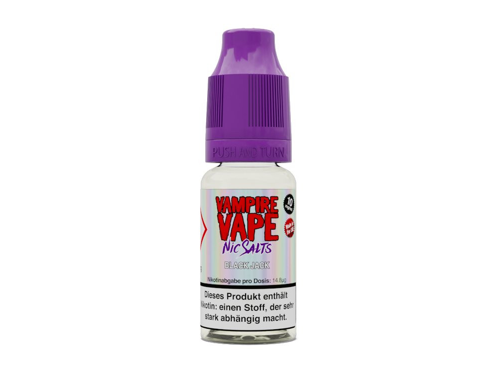 Vampire Vape - Black Jack - Nikotinsalz Liquid - time4smoke