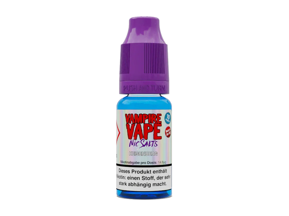 Vampire Vape - Heisenberg - Nikotinsalz Liquid - 1er Packung / 10 mg/ml time4smoke.de
