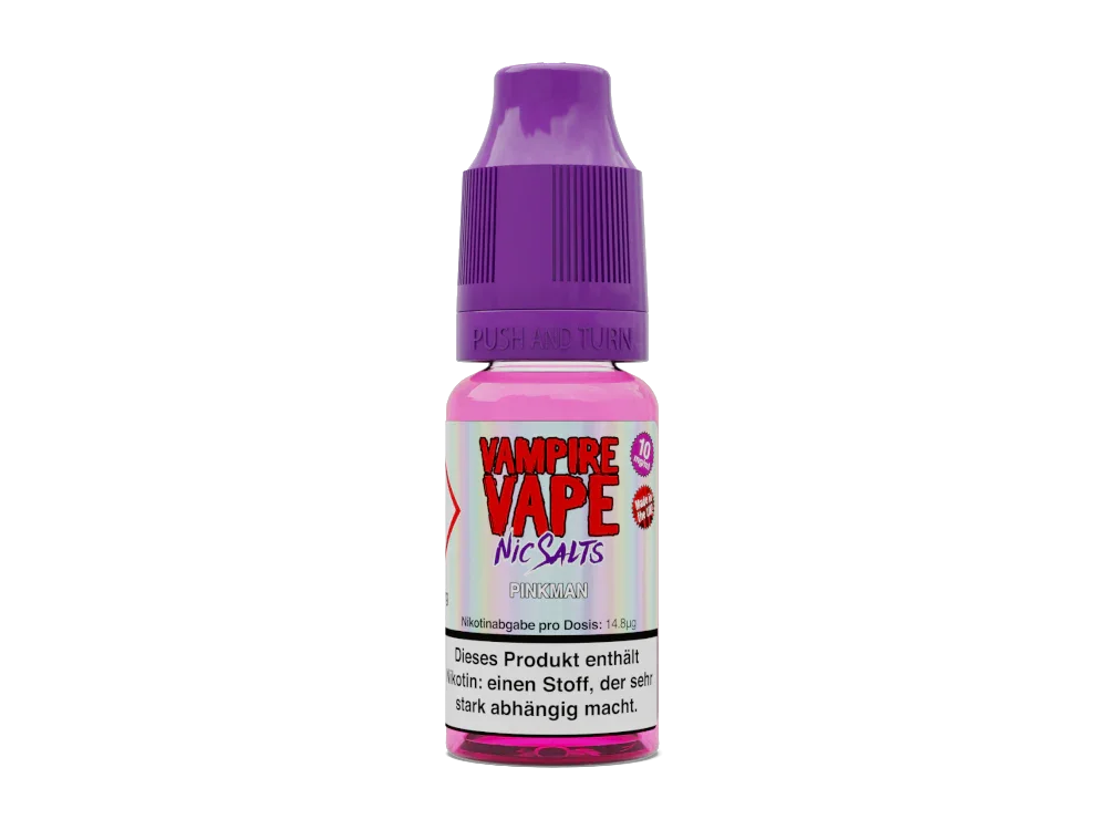 Vampire Vape - Pinkman - Nikotinsalz Liquid - 1er Packung / 10 mg/ml time4smoke.de