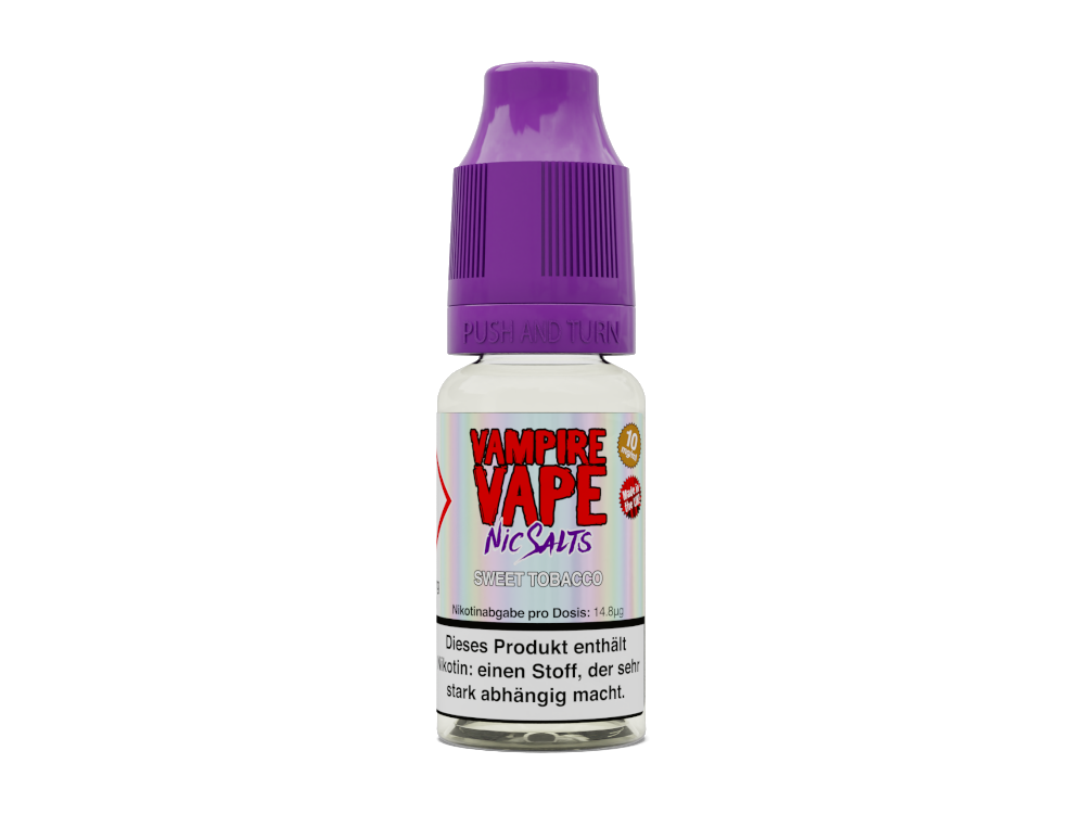 Vampire Vape - Sweet Tobacco - Nikotinsalz Liquid - time4smoke