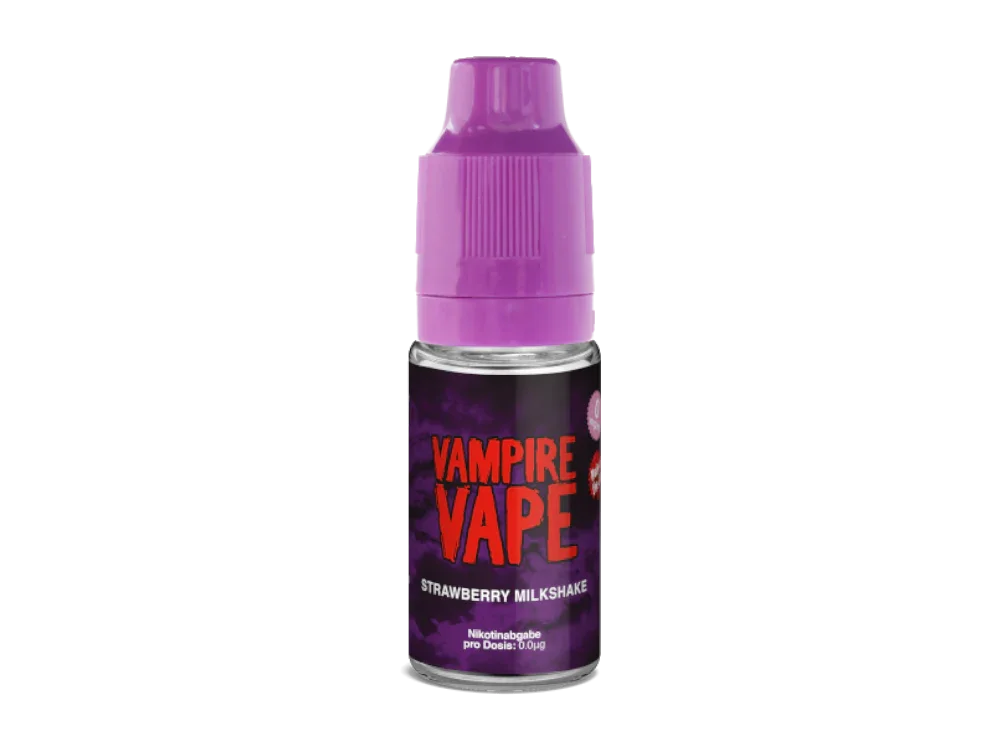 Vampire Vape - Strawberry Milkshake - Liquid - 1er Packung / 0 mg/ml time4smoke.de