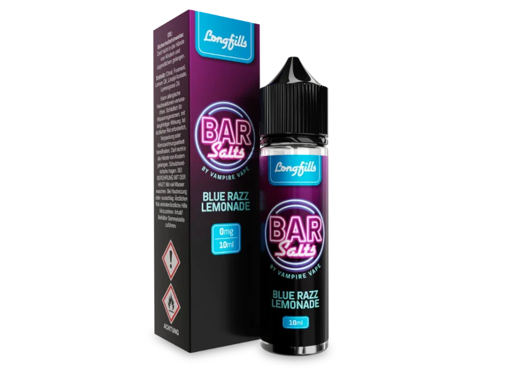 Vampire Vape - Bar Salts - Blue Razz Lemonade - Longfill Aroma 10 ml - Blue Razz Lemonade / 1er Packung time4smoke.de