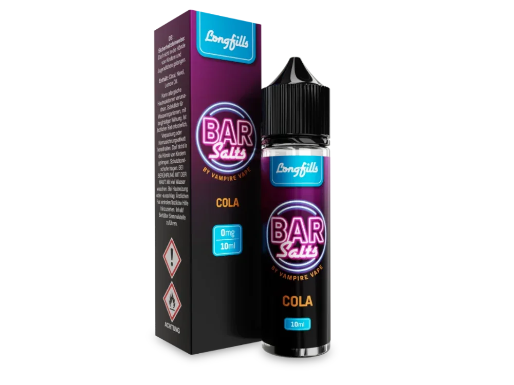 Vampire Vape - Bar Salts - Cola - Longfill Aroma 10 ml - Cola / 1er Packung time4smoke.de