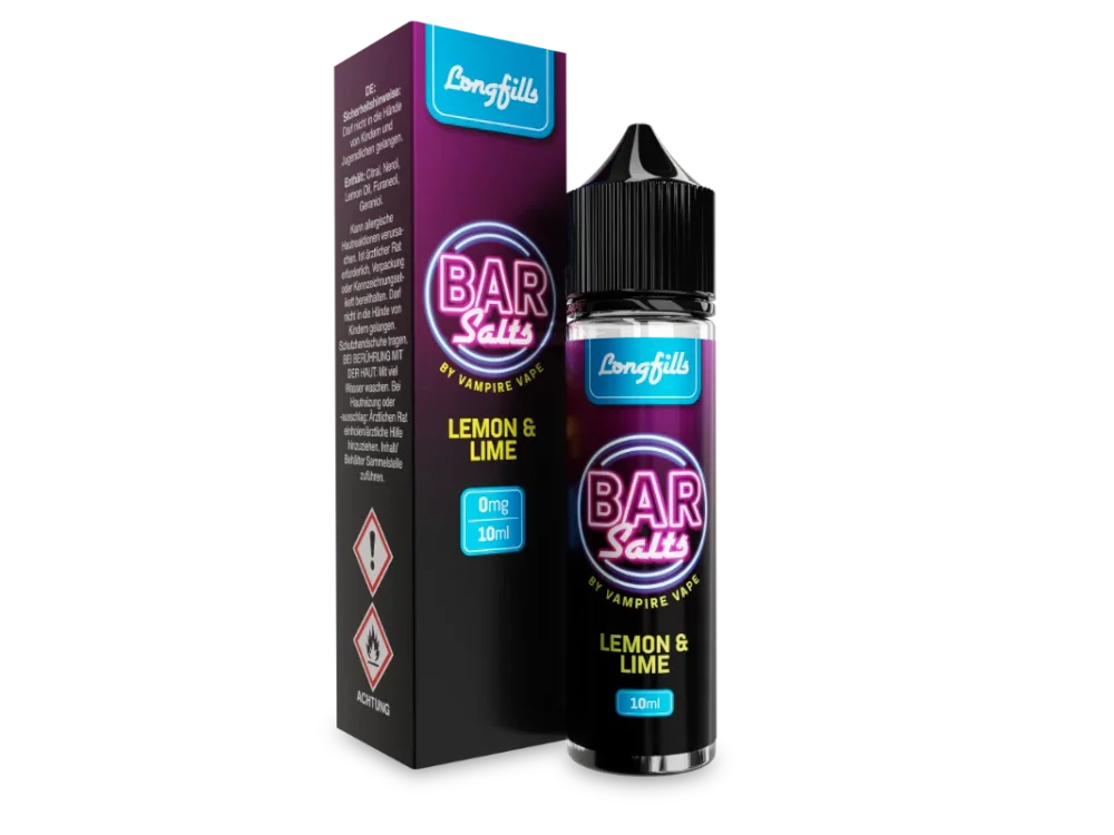 Vampire Vape - Bar Salts - Lemon Lime - Longfill Aroma 10 ml - Lemon Lime / 1er Packung time4smoke.de