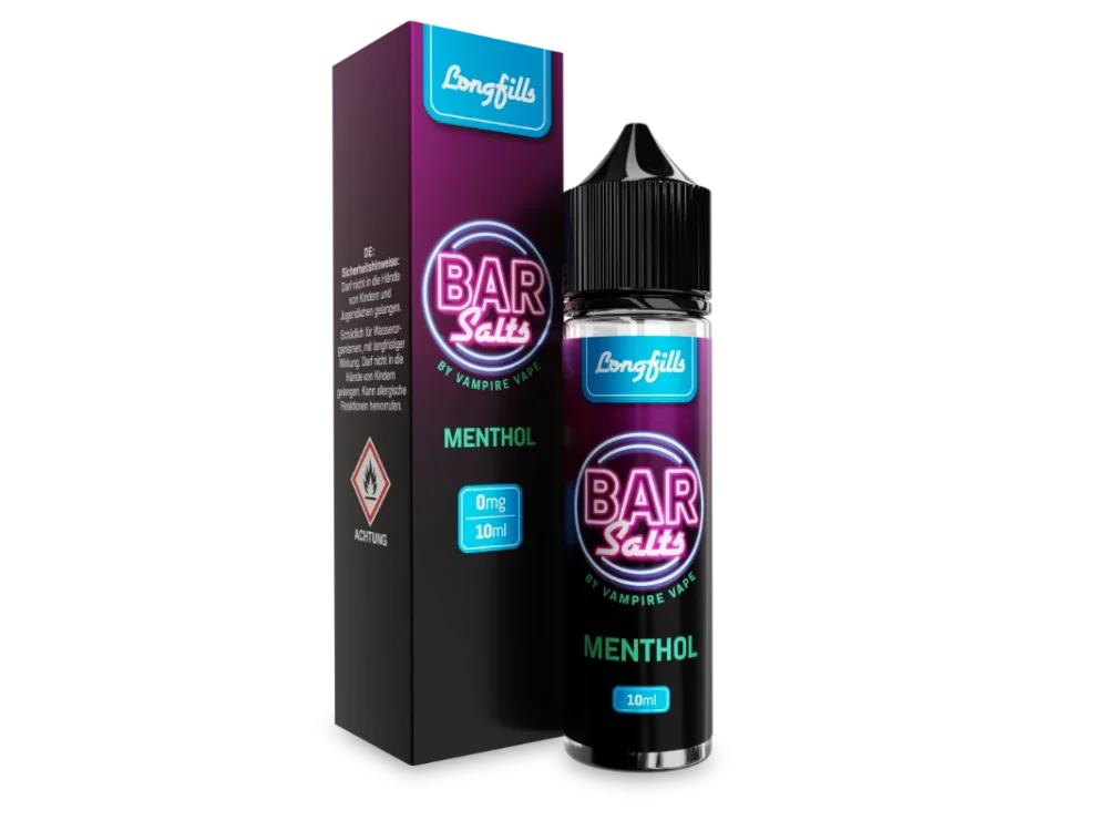 Vampire Vape - Bar Salts - Menthol - Longfill Aroma 10 ml - Menthol / 1er Packung time4smoke.de