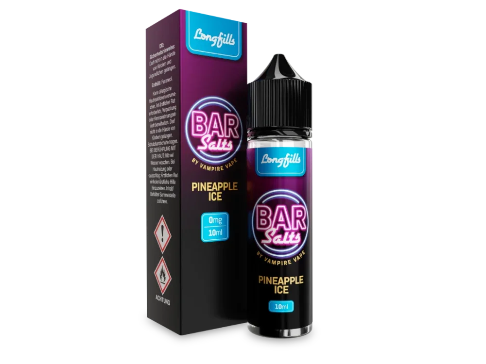 Vampire Vape - Bar Salts - Pineapple Ice - Longfill Aroma 10 ml - Pineapple Ice / 1er Packung time4smoke.de
