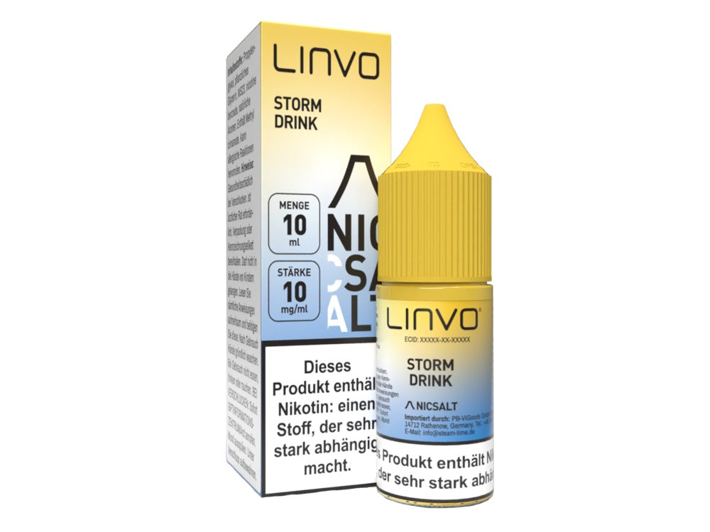 Linvo - Storm Drink - Nikotinsalz Liquid