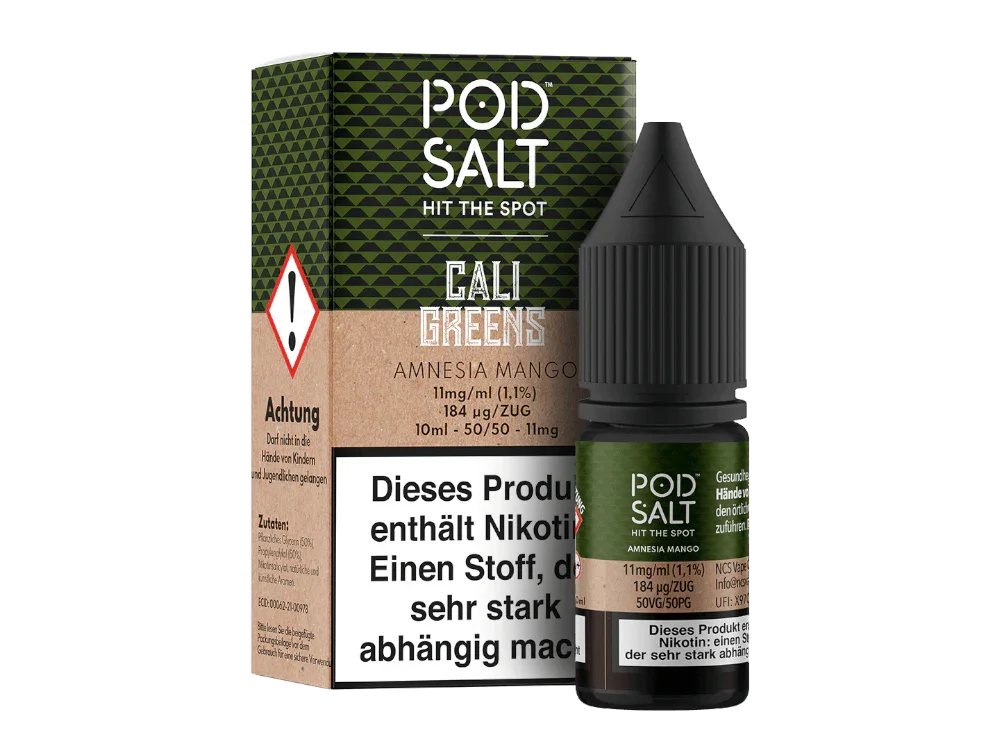 Pod Salt - Fusion - Amnesia Mango - Nikotinsalz Liquid - 1er Packung / 11 mg/ml time4smoke.de