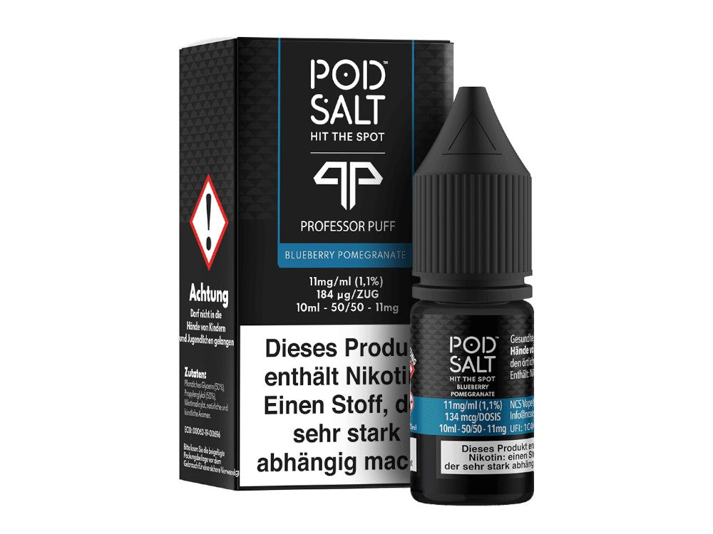 Pod Salt - Fusion - Blueberry Pomegranate - Nikotinsalz Liquid