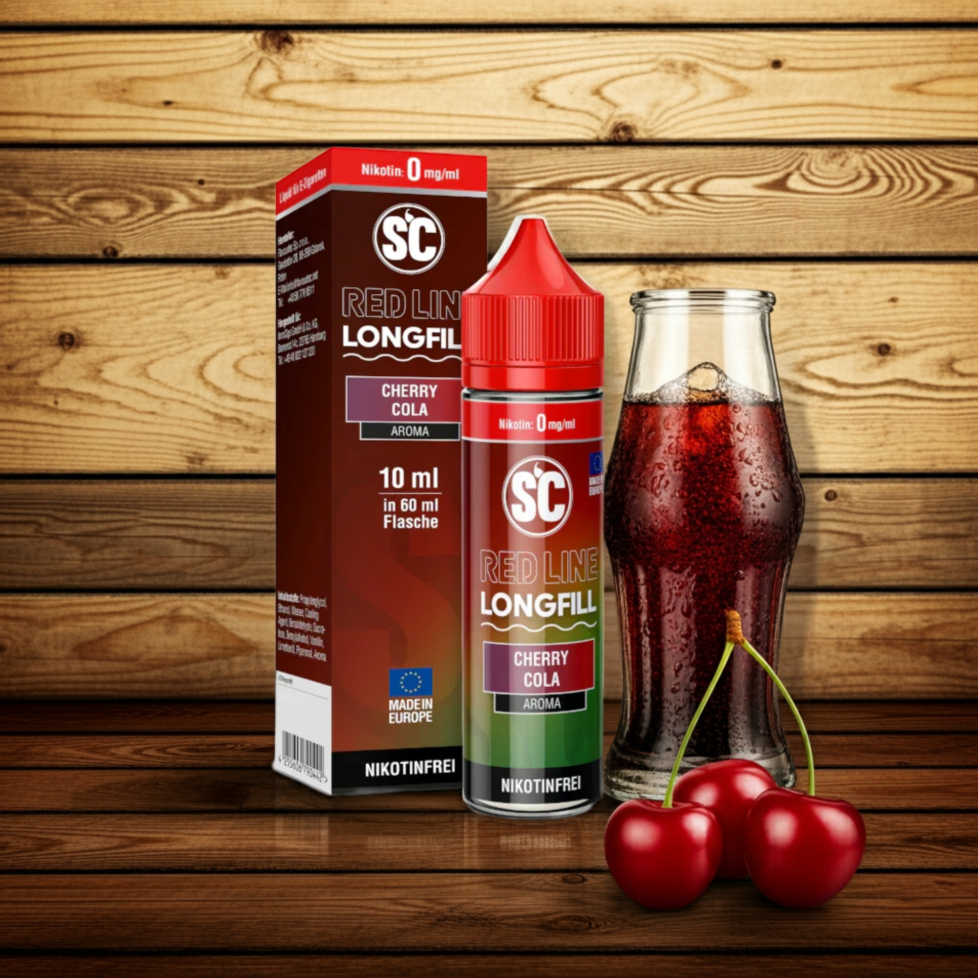 SC - Red Line - Cherry Cola - Longfill Aroma 10 ml