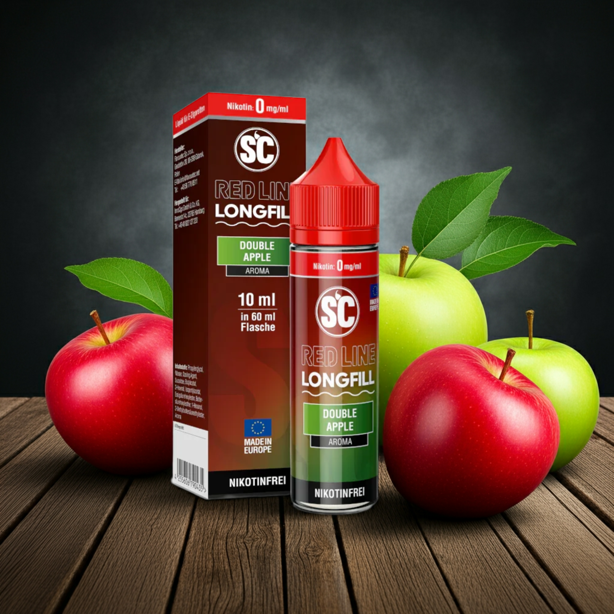 SC - Red Line - Double Apple - Longfill Aroma 10 ml