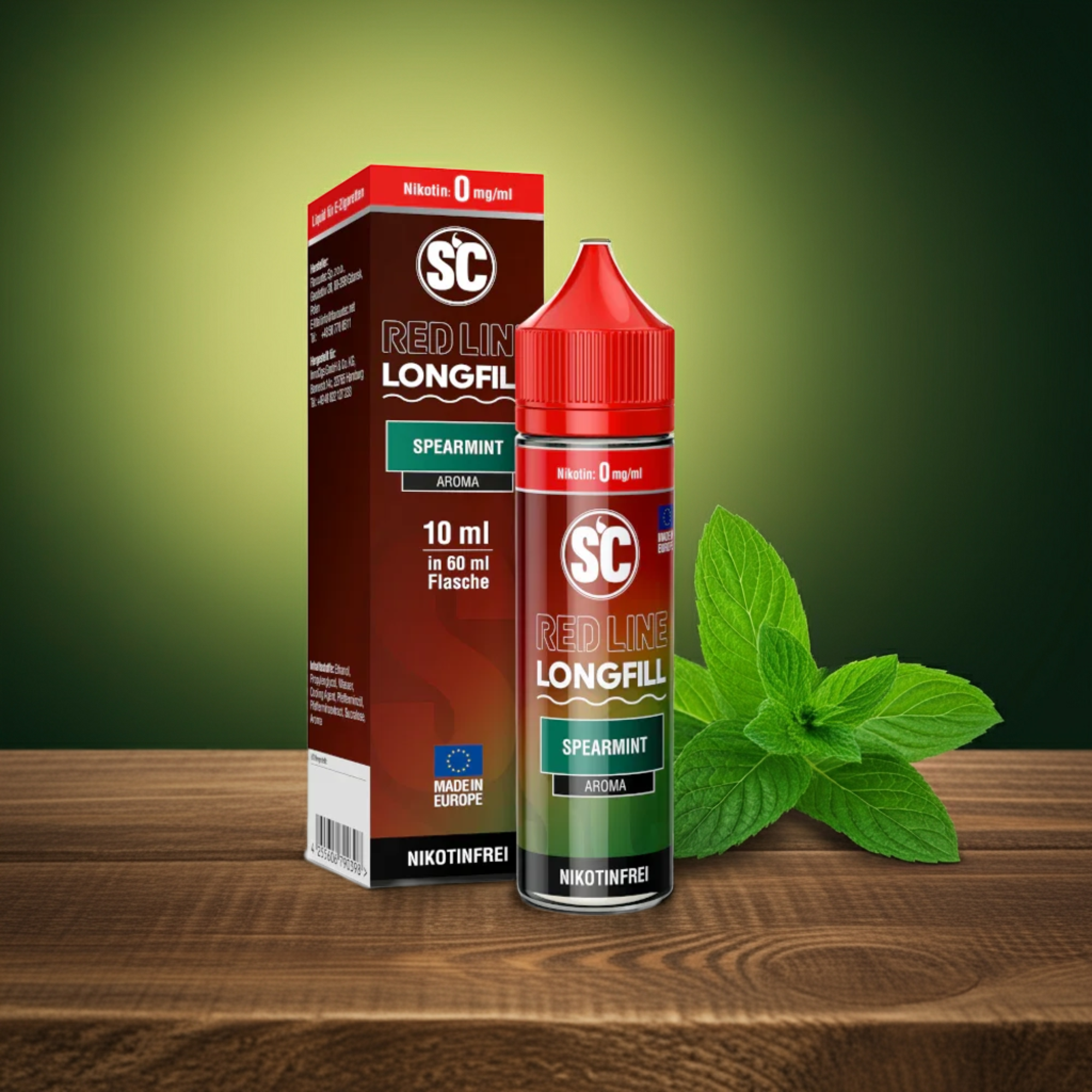 SC - Red Line - Spearmint - Longfill Aroma 10 ml