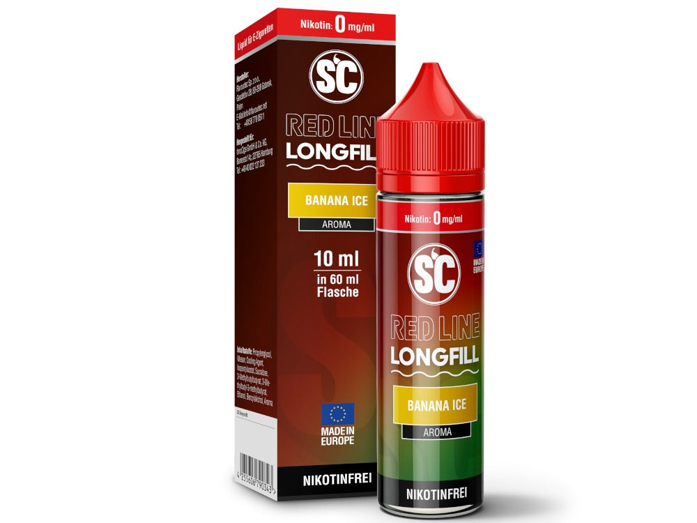 SC - Red Line - Banana Ice - Longfill Aroma 10 ml