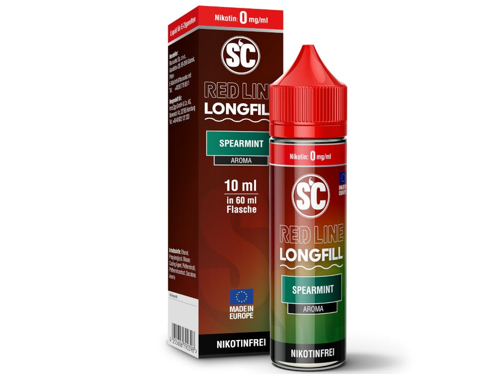 SC - Red Line - Spearmint - Longfill Aroma 10 ml