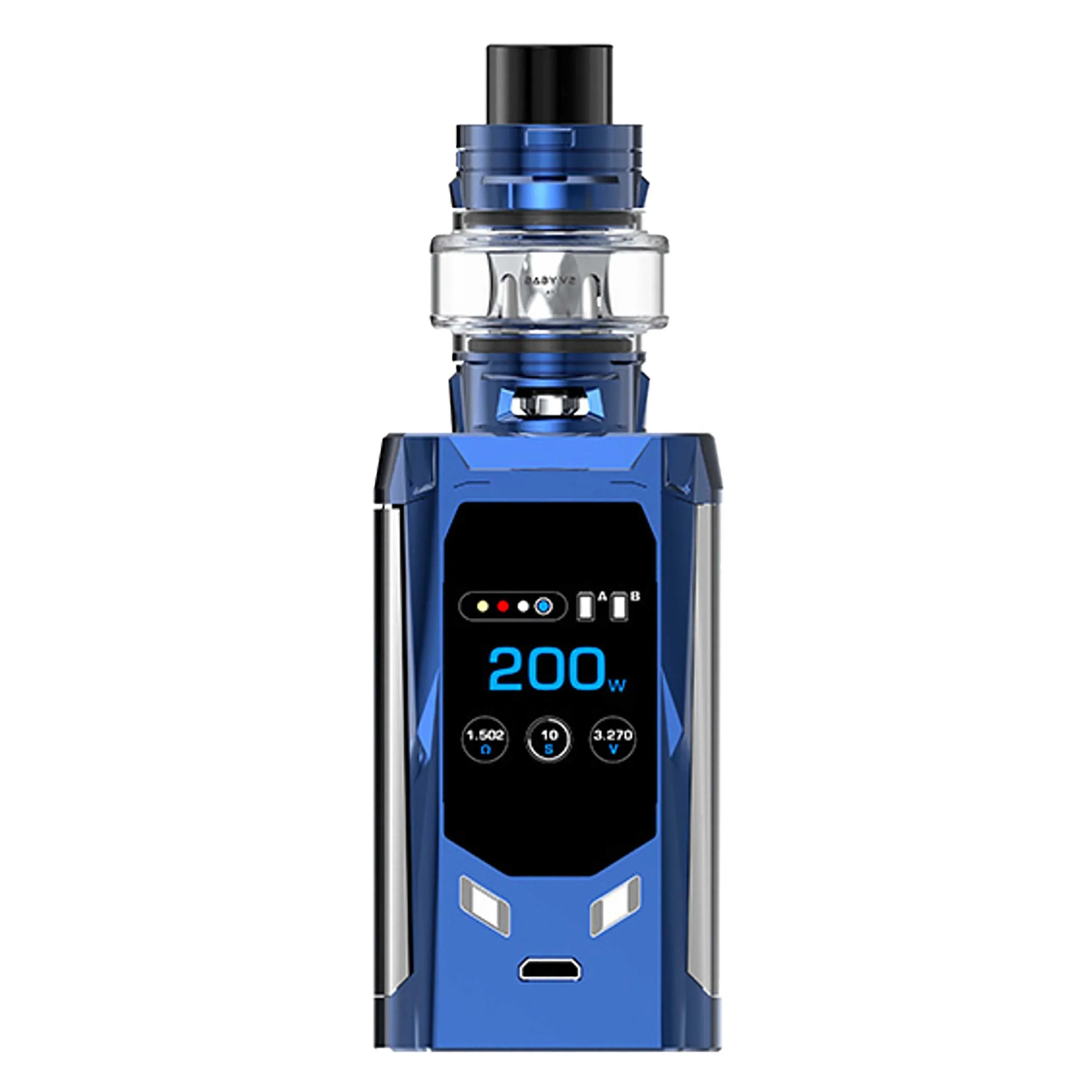 Smok - R-Kiss Kit inkl. TFV8 Baby V2 (5 ml) - E-Zigarette (gebraucht) - Blau time4smoke.de
